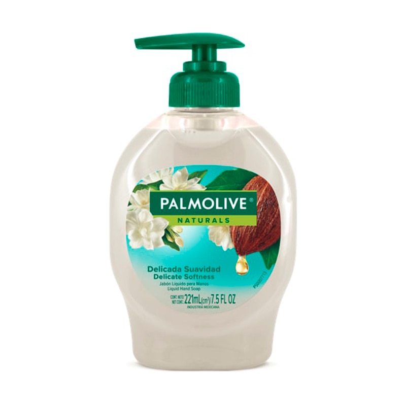Palmolive® Naturals Delicada Suavidad Jazmín y Manteca de Cacao Jabón liquido para manos Palmolive® Naturals Delicada Suavidad Jazmín y Manteca de Cacao Jabón liquido para manos